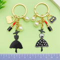 Fashion Accessory Charm Keychains in 15 Pictured Variations for Bags and Keys view 4