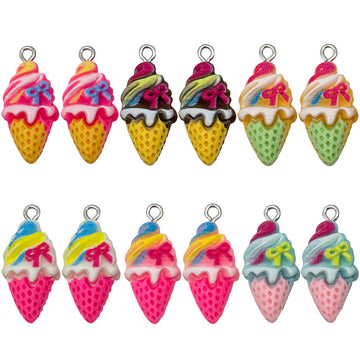 Multicolor Ice Cream and Cake Jewelry Findings with 17 Listed Options
