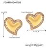 Gold Metal Heart