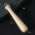 Mini Wooden Baseball Bat Charm Pendant Natural Finish Two Sizes view 4