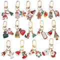 Christmas Charm Keychains Featuring Christmas Across 41 Pictured Variations view 5