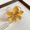 Yellow Flower Cuff