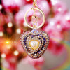 Violet Plain-Pearl-Heart