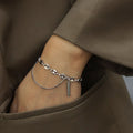 Steel Pig Nose Link Chain Necklace Bracelet Bar Drop view 3