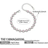 TXE138 Pink-Silver Bracelet