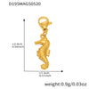 Gold Seahorse Charms