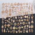 Gold-Tone Musical Instrument Metal Charms with 15 Listed Options view 1