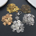 Gold-Tone Seashell Metal Charms with 100 Listed Options view 2