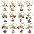 Thirty-Six Christmas Character Metal Keychain Designs view 2