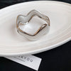 Silver Wave Bangle