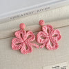 Pink Woven Flowers