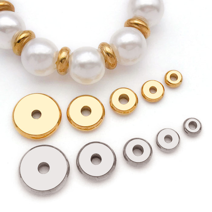 Metallic Bead Metal Beads with 10 Listed Options for DIY Jewelry Making