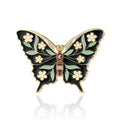 Gold Tone Silver Tone Butterfly Twelve Designs Metal Brooch Pin view 11
