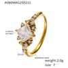 Gold White
