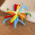 Pipe Cleaner Firework Duckbill Clip Rainbow and Pastel view 6