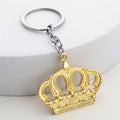 Mini Crown Zinc Alloy Car Keychain Waist Hang Accessory