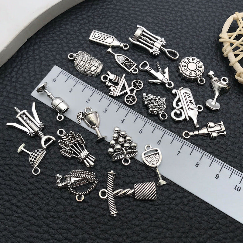 Antique Zinc Alloy Charm Pendants