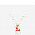 Gold-Tone Red Rocking Horse Jewelry - 2 Styles Polished Decorative Design view 5