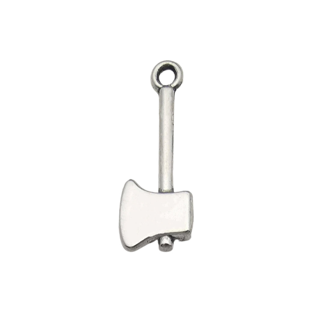 Antique Silver Zinc Alloy Tool Hammer Saw Axe Chainsaw Charm Pendant for DIY Keychain