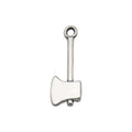 Antique Silver Zinc Alloy Tool Hammer Saw Axe Chainsaw Charm Pendant for DIY Keychain