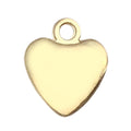 Yellow Heart and Letter Metal Charms with 26 Listed Options view 11