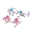 Pastel Disc Beaded Cluster Drop Earrings Statement Jewelry view 5
