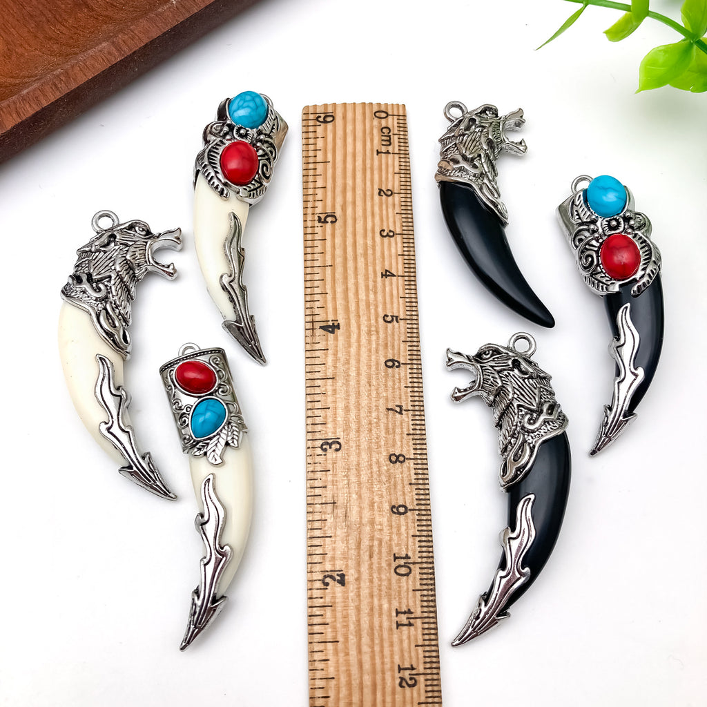 Resin Ethnic Round Pattern charm pendant for DIY necklace bag charm keychain making