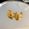 Metallic Hoop and Statement Earrings in Twenty One Styles view 7