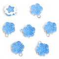 Textured Flower Cluster Metal Charms, 12 Colorways view 7