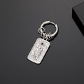 Silver Huggie Charm Earrings Spider Bear Cross 14 Styles view 2