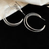 Silver Hoop