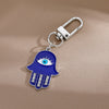 Silver Navy Hamsa