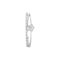Open Double Cuff Bangles Flower Starfish Rhinestone Accents view 5