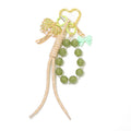 Rhinestone Palm Tree Beaded Keychain Phone Strap Charm view 5