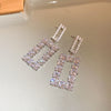 Silver Crystal Rectangles