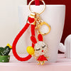 Red-Braided Red-Balloon-Rabbit