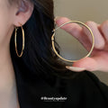 Geometric Hoop Earrings in Twenty Six Colors and Shapes view 3