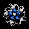 Blue Floral Vine