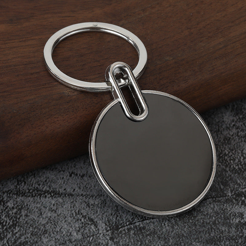 Sublimation Metal Bottle Opener Keychain DIY Blank Gift Keyring