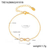 Gold Infinity Bracelet