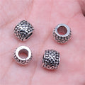 9x9x7mm 2.3g Antique Silver Zinc Alloy Large Hole Beads for DIY Bracelet and Necklace Jewelry Making