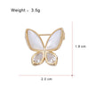 Gold Butterfly Fourteen
