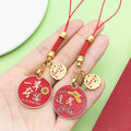 Message Tag Charm Keychains in 57 Pictured Variations for Bags and Keys view 3