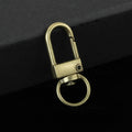 Metal Swivel Snap Hook Clasps and Four-Link Chain Findings Multi Finish view 3