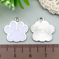 Enamel Zinc Alloy Cherry Banana Fruit Charm Pendant for DIY Keychain Jewelry