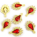 Polished Gold Silver Teardrop Alloy Charms in 16 Styles view 8