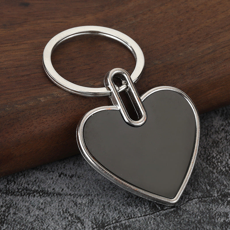 Blank Sublimation Metal Bottle Opener Keychain for DIY Heat Transfer
