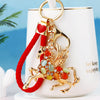 Red-Strap Multicolor Winged-Horse
