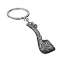 Smoking Pipe-Shaped Metal Keychain in Three Antique Finishes view 5