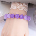 Glossy Barrel Bead Bracelets Solid and Cat Paw Multicolor view 9
